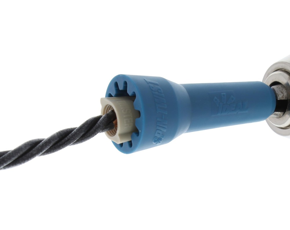 IDEAL Electrical 30-902 Spin-Twist Wire Connector Socket Wrench Blue