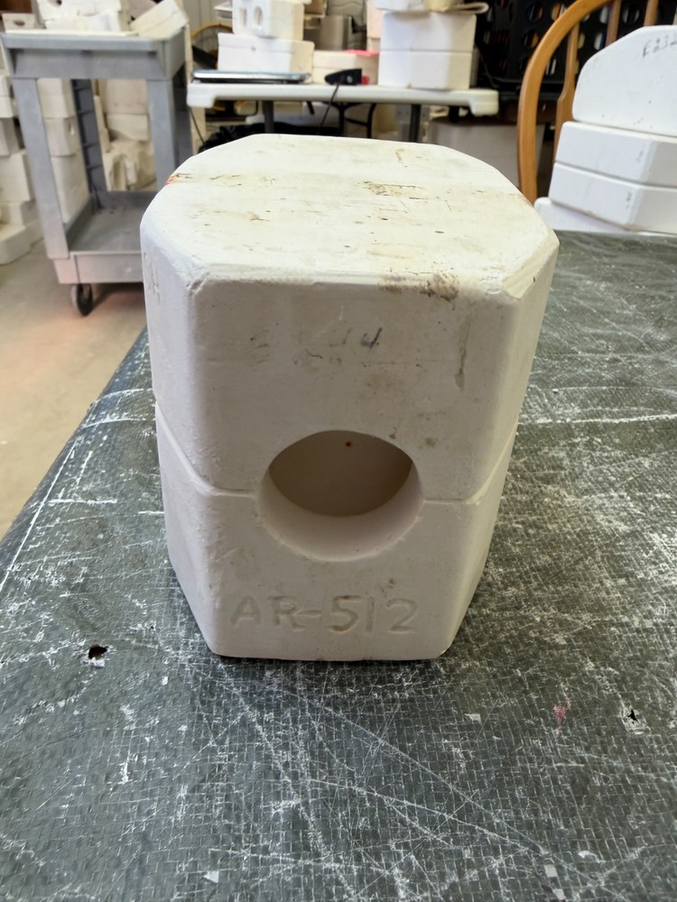 VINTAGE AMACO CERAMIC MOLD #AR-512 TOOTHBRUSH HOLDER
