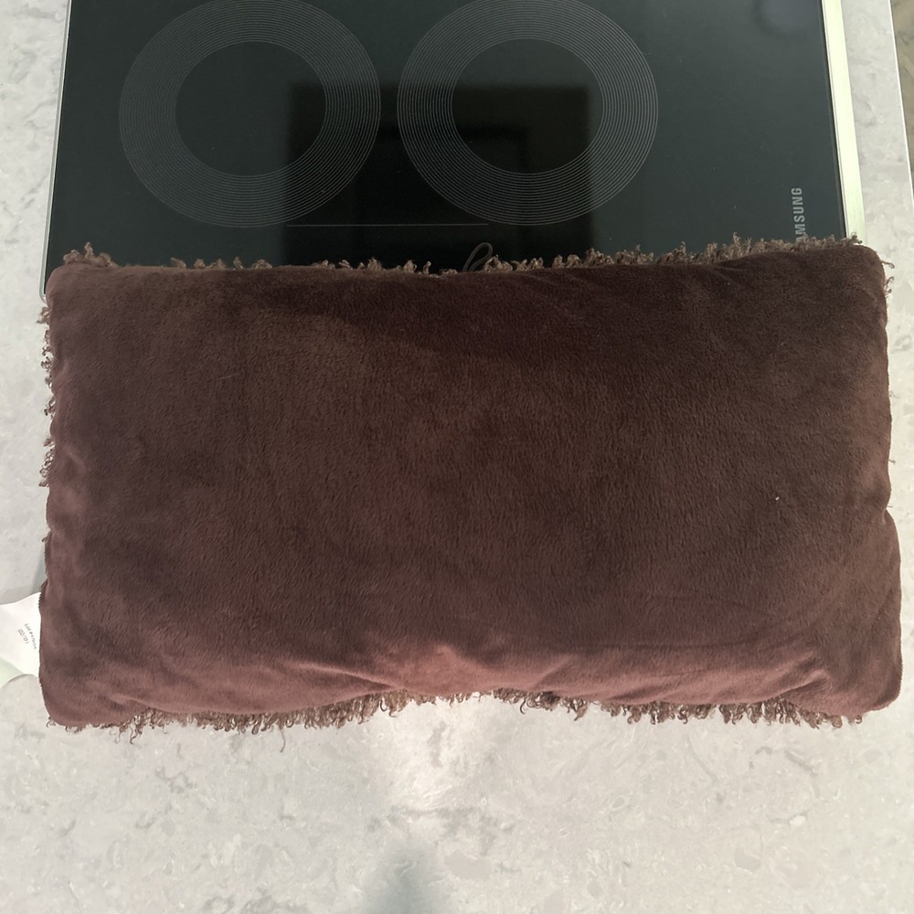 Official Hersheys Chocolate Pillow From Gift Shop. Fluffy Front + Soft Back