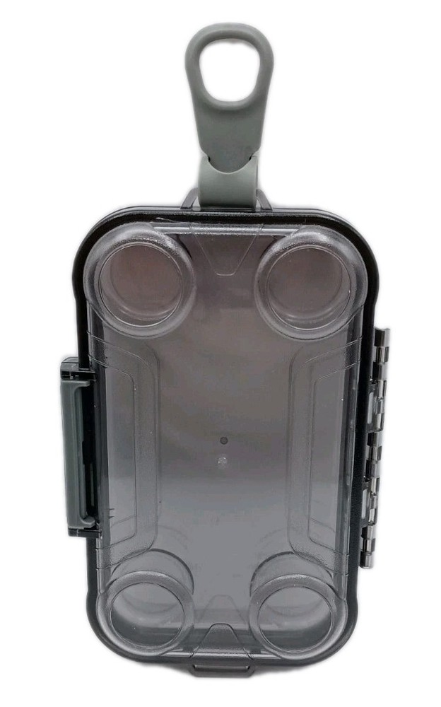Small Watertight Dry Box Gray Polycarbonate Floating