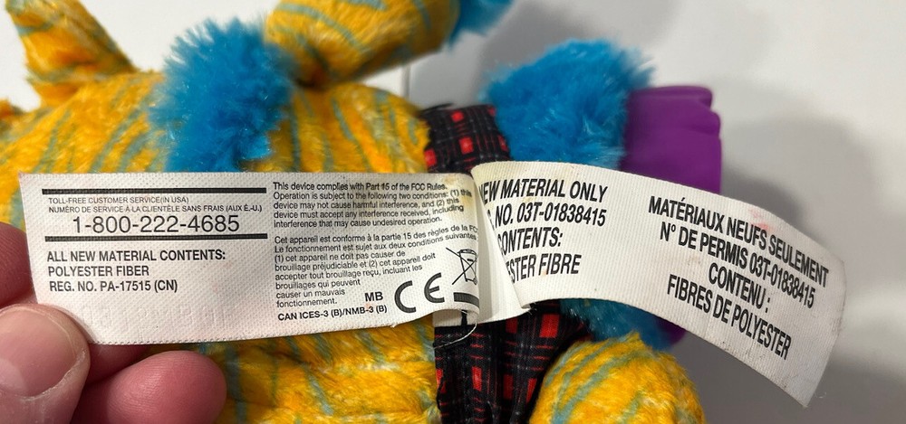 Crate Creatures Surprise Pudge Interactive Toy Tested & Works 2017 Monster Only