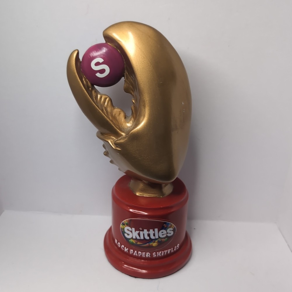 Rare Rock Paper Skittles Trophy