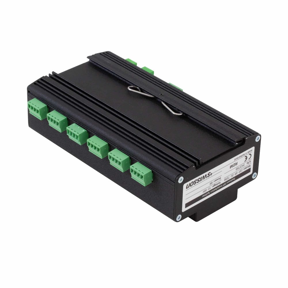 Swisson ISP DMX RDM Splitter /Booster ISP-6R-TERM (Open Box)