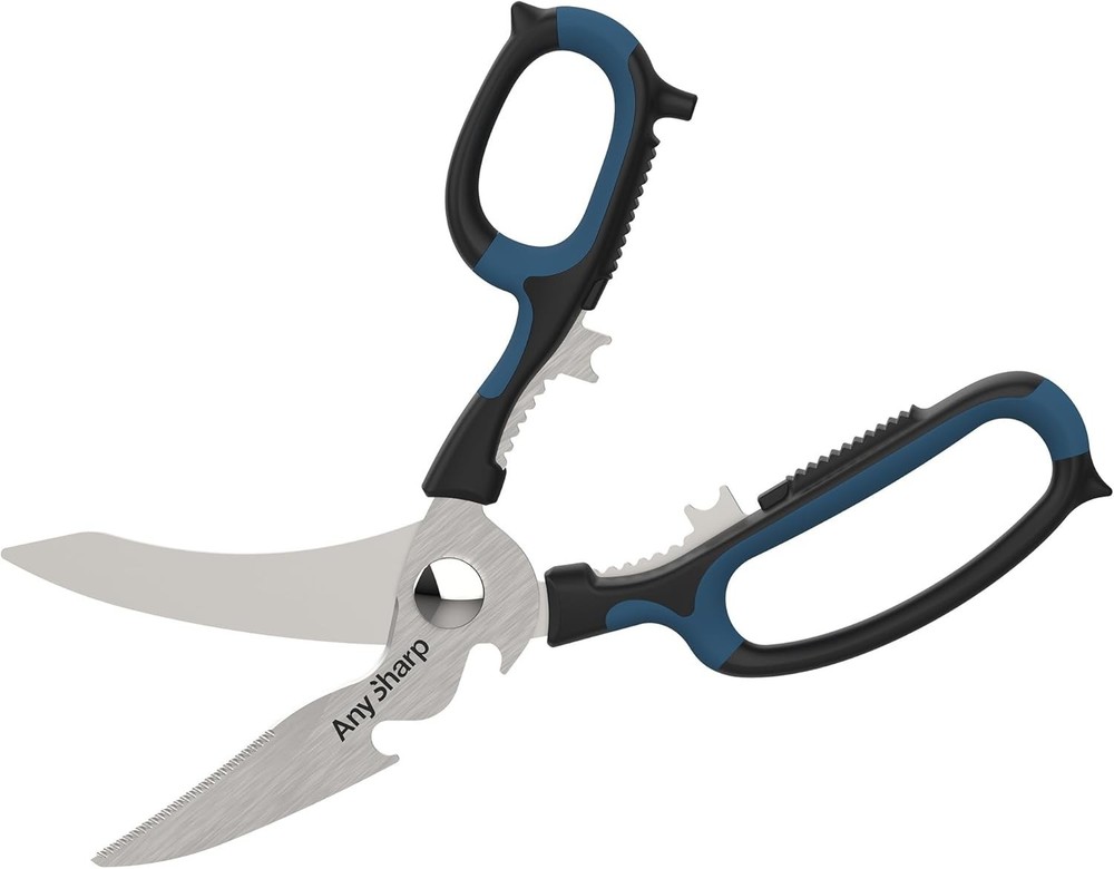 4 Pairs of 5-in-1 Multi-Function Kitchen Shears