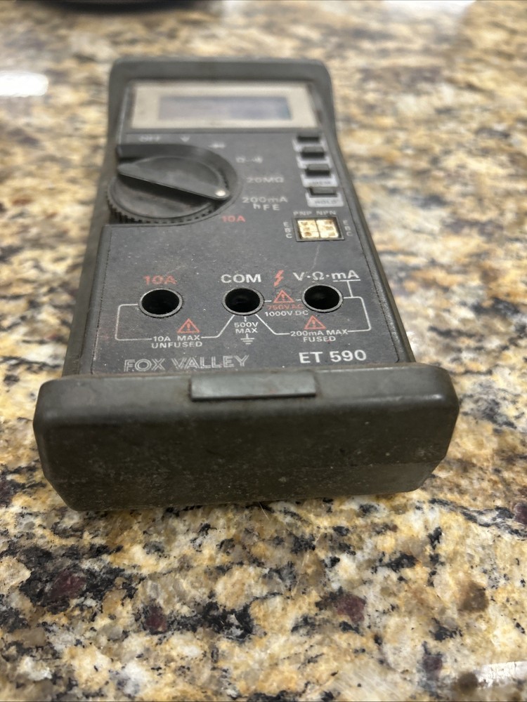 FOX VALLEY ET-590 Multimeter Used