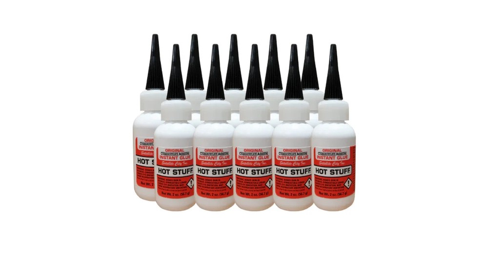 HS-4 Hot Stuff 2oz thin CA glue (Pack of 2)