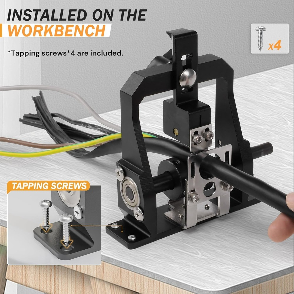 Adjustable Wire Stripper Machine Professional Drill Powered Cable Stripping Tool
