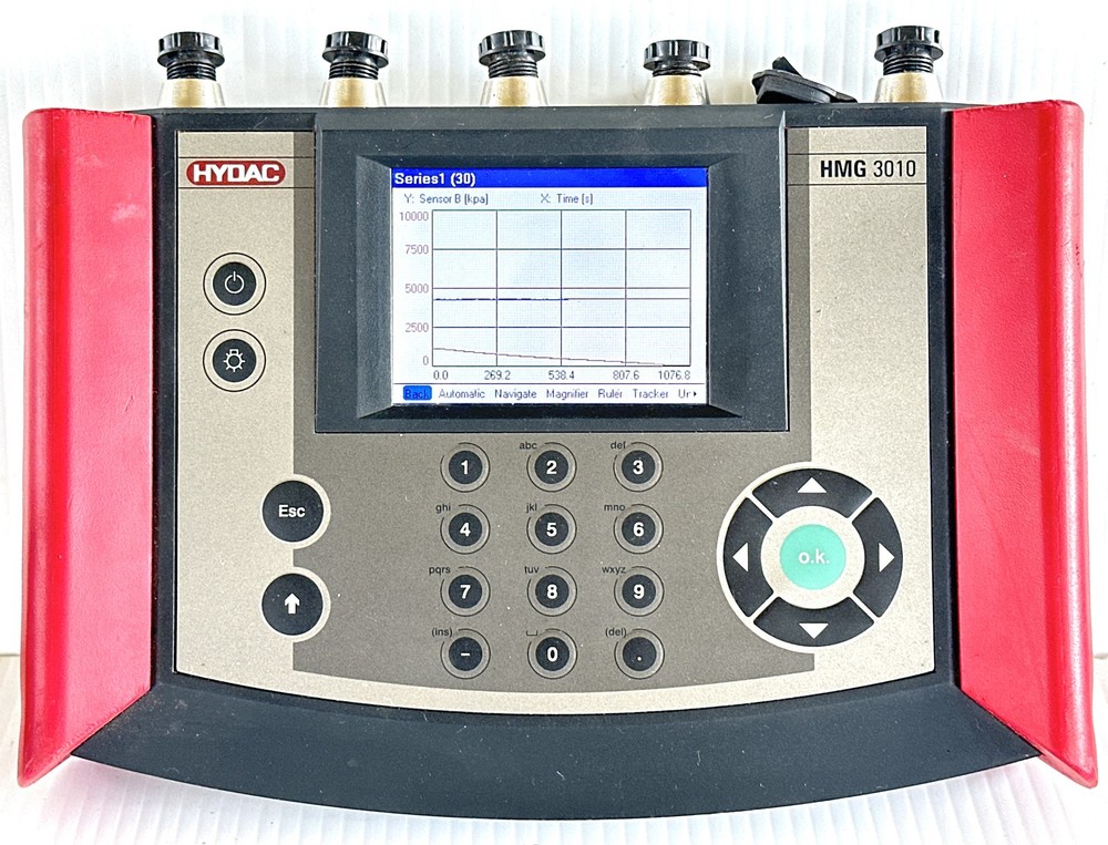 Hydac Electronic HMG3010 Hydraulic Data Logger - Pressure Temperature Flow
