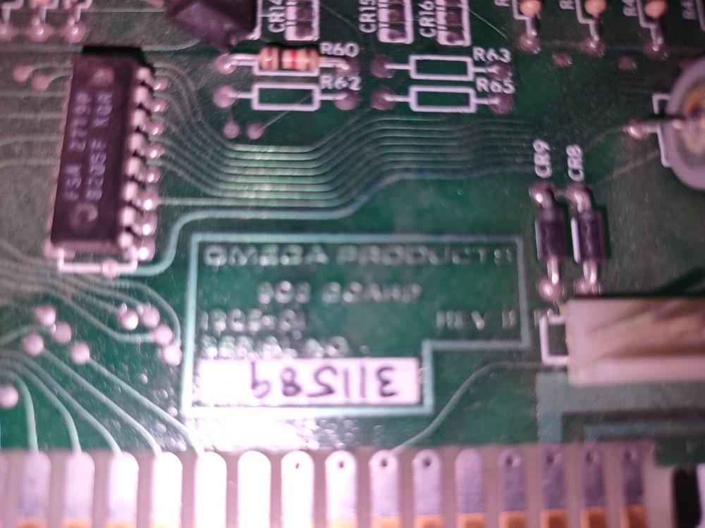 omega double up arcade pcb #1