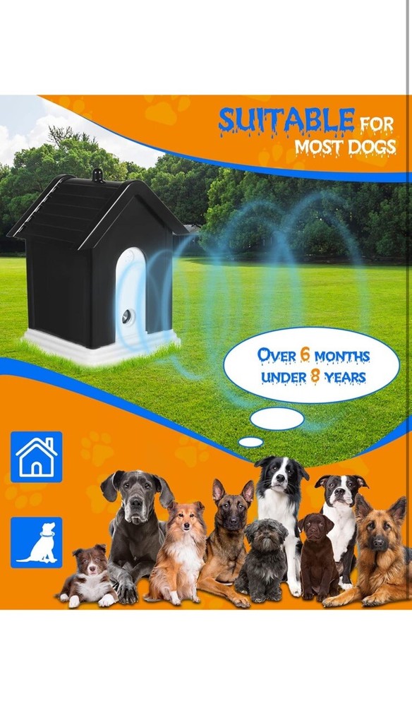 ULTRASONIC Bark Control Device