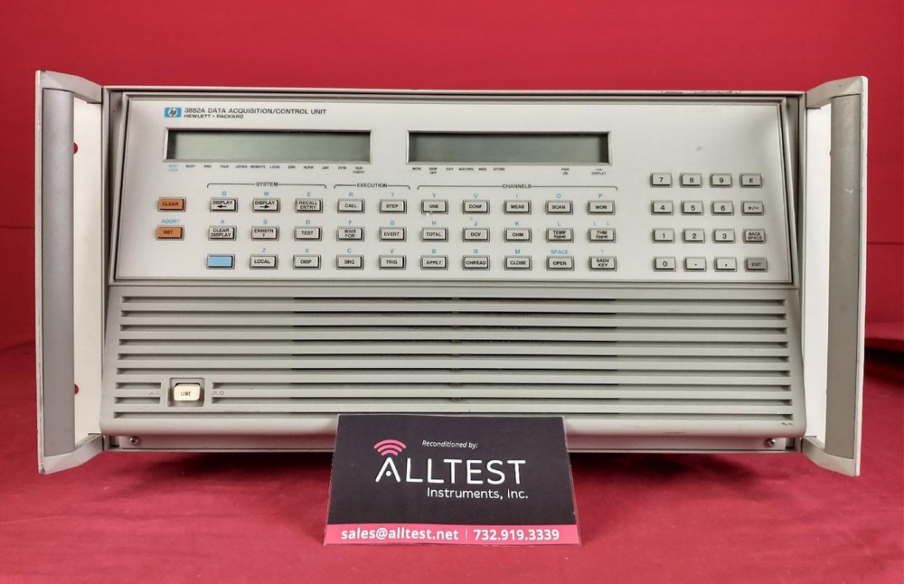 HP - Agilent - Keysight 3852A Data Acquisition/Control Unit