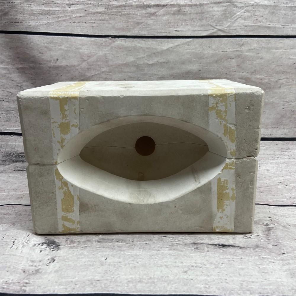 Nu-Trend Ceramic Casting Mold Corner Canister Lid #124