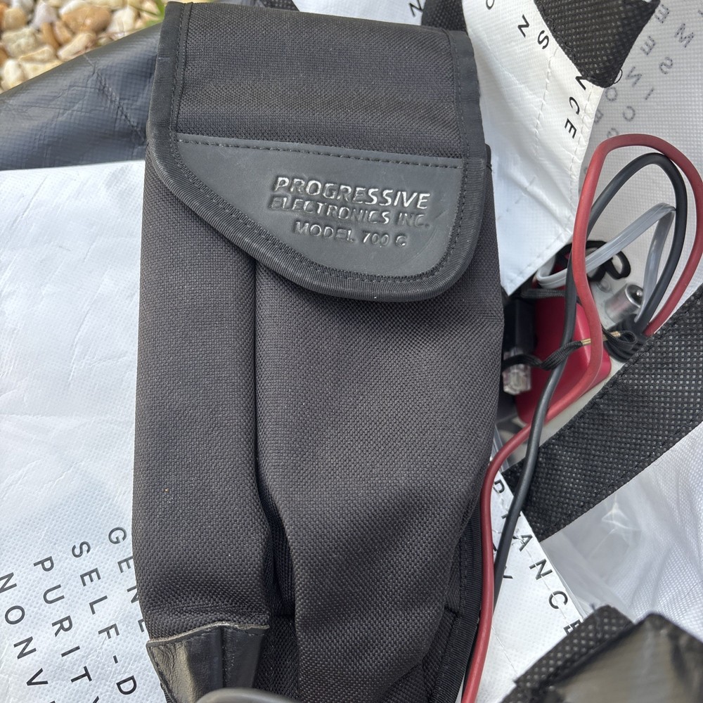 Progressive Electronics 200EP inductive amplifier 77M Tracer with Carry Case EUC