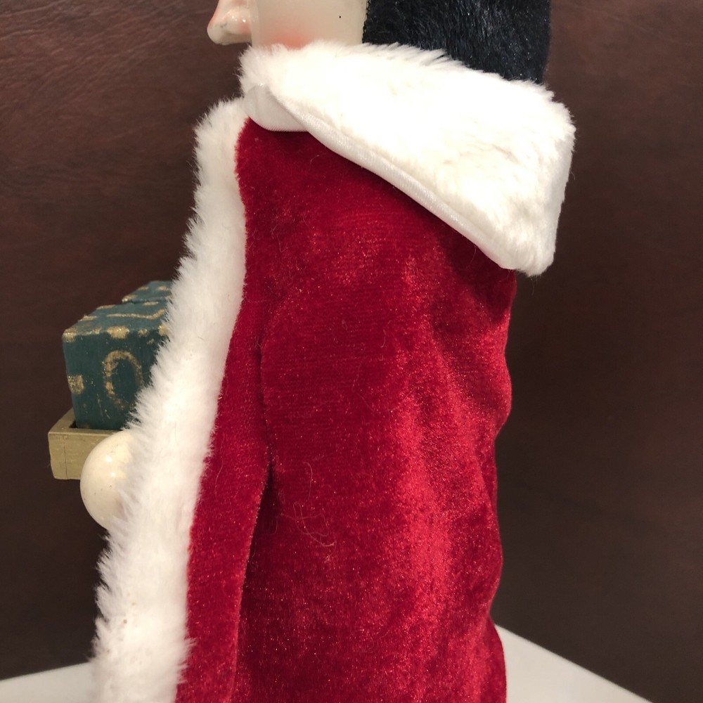 Nutcracker Cape Feather Hat Count Down Blocks on Tray 16”