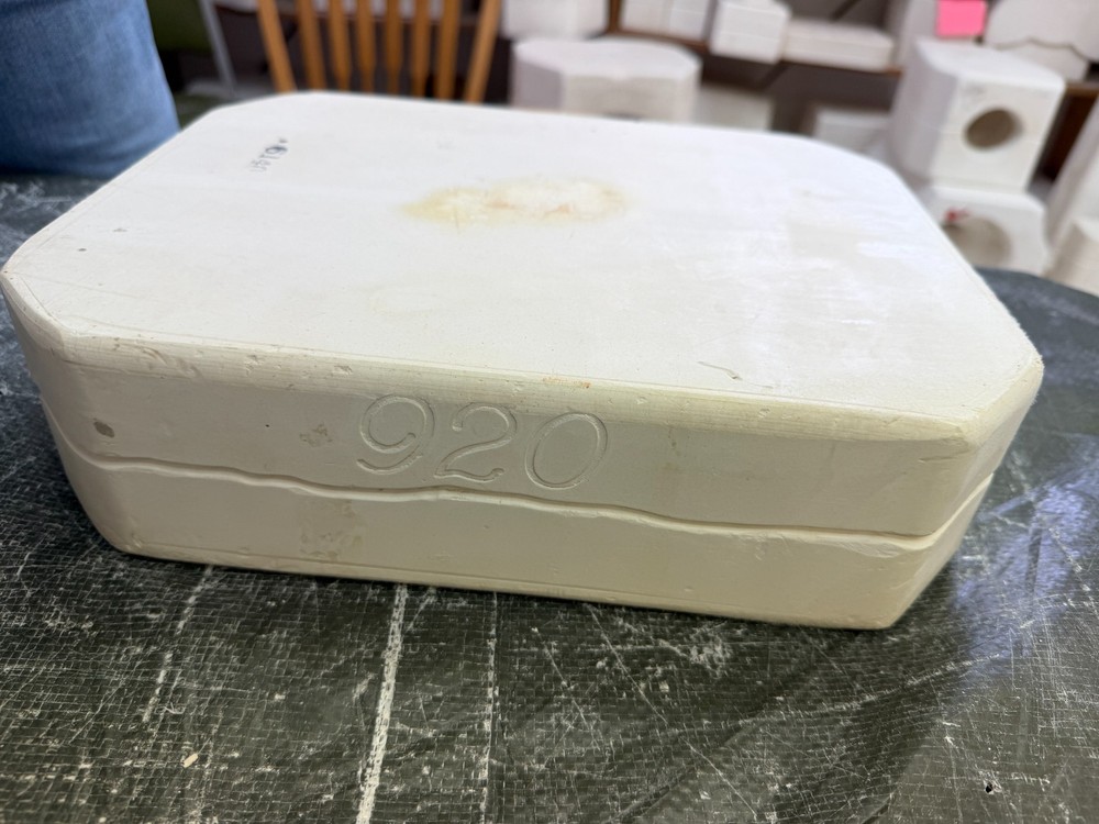VINTAGE DUNCAN CERAMIC MOLD #DM-920 SOFTIE FRAME