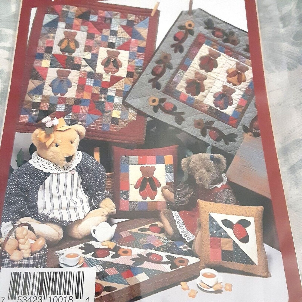 New quilt pattern Ladybears little quilt collection sewing pattern