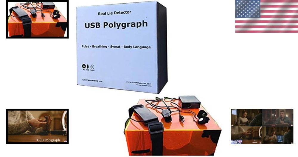 Professional Lie Detector for Home Use - Windows Compatible-
