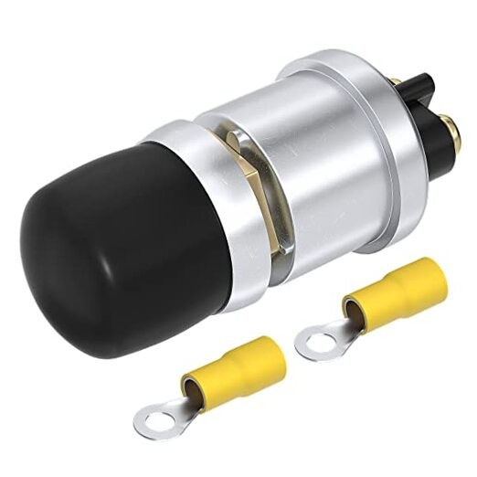 Push Button Starter Switch 12V / 24V Waterproof Push Start Button 50A 1Pc