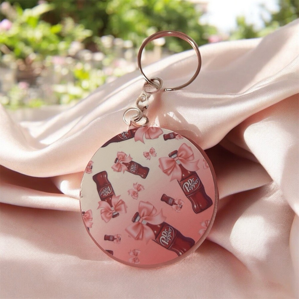 Dr Pepper Handmade Key Chain