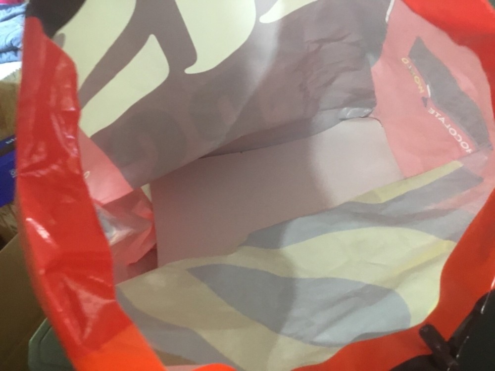 Hershey's Chocolate World Plastic Shopping Bag