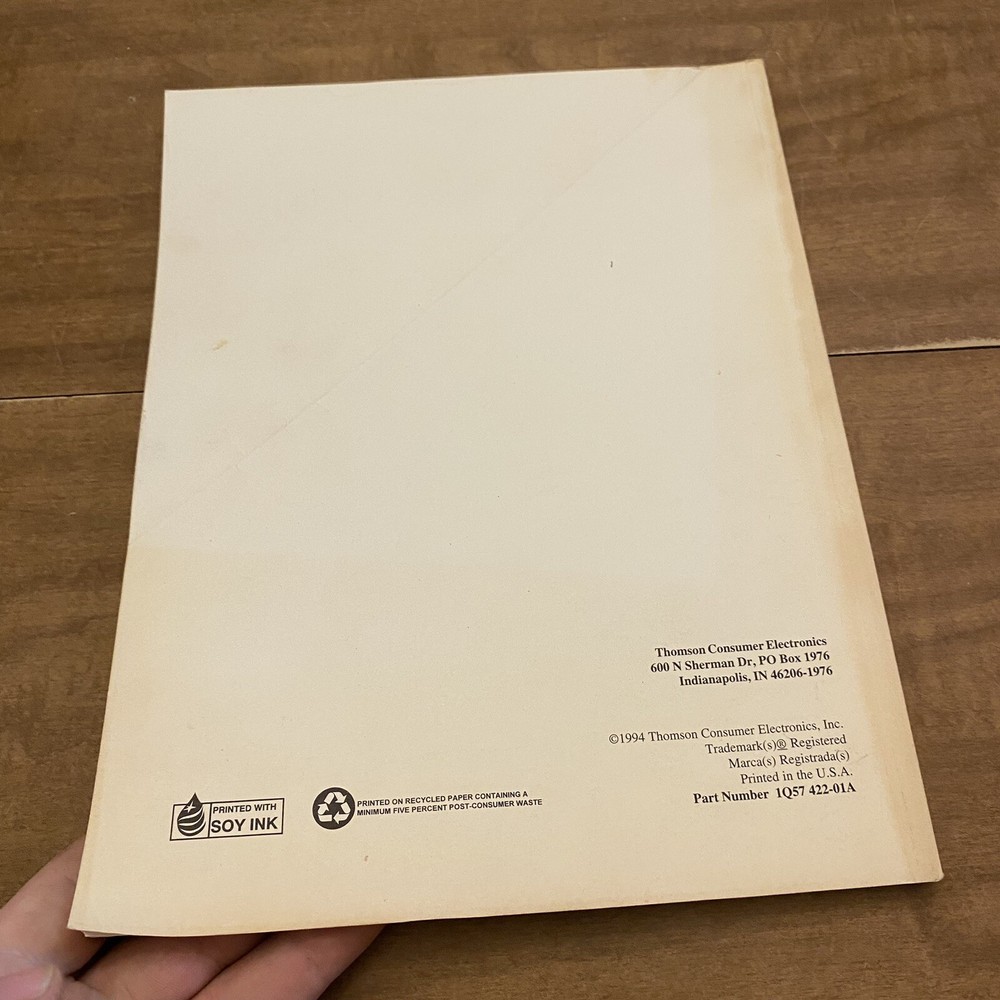 1994 RCA DSS Self-Installer Manual