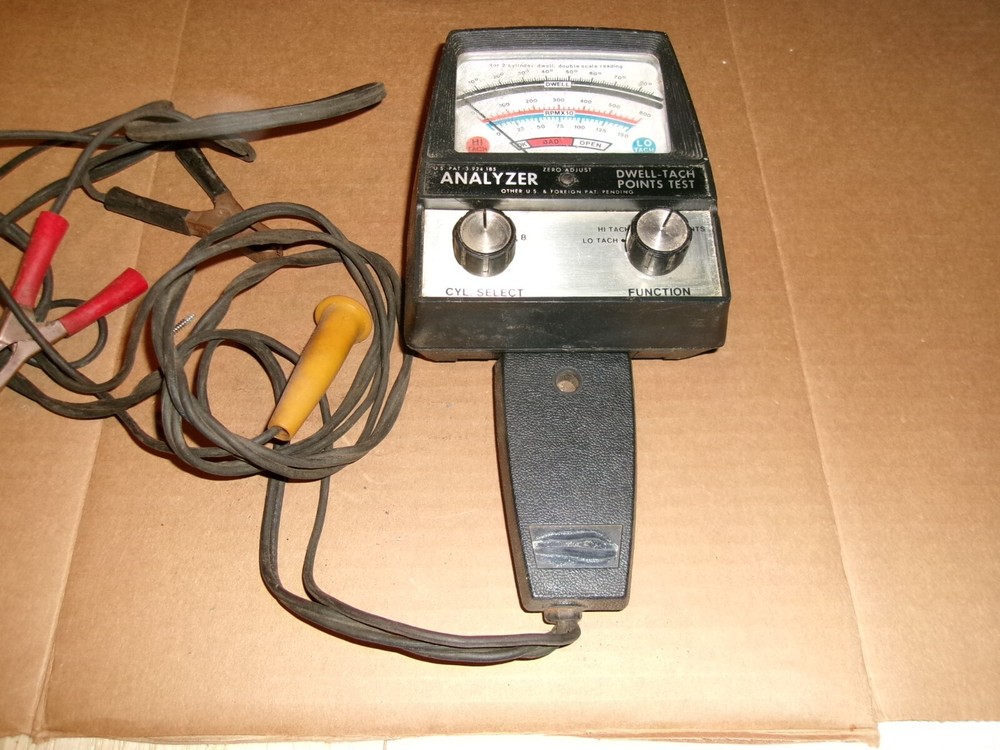 DWELL-TACH POINTS TEST ANALYZER