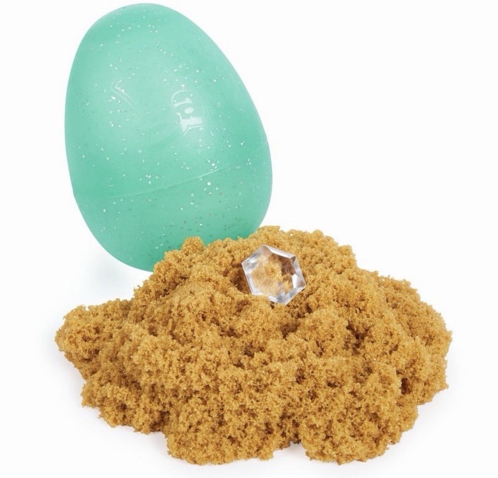New/Sealed Spin Master Easter Kinetic Sand "Egg-Citing" 3 Pack Eggs 6 oz Total