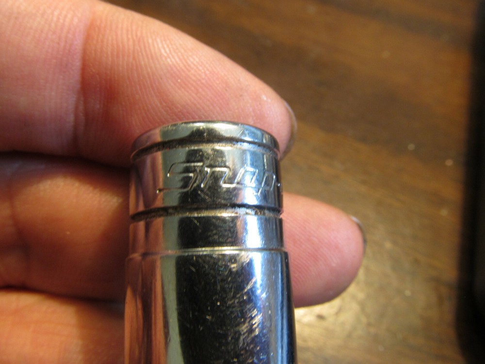 1995 Snap on FA12E 3/8" Drive SAE 3/8 Standard Hex Bit Socket Driver USA