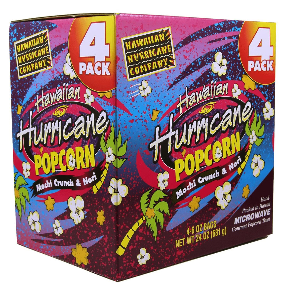 Hawaiian Hurricane Microwave Popcorn 4 Pack