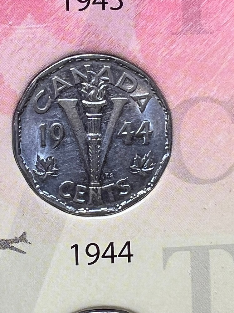 Canada First Commenmorative Mint Victory Nickle 4 coin set 2005