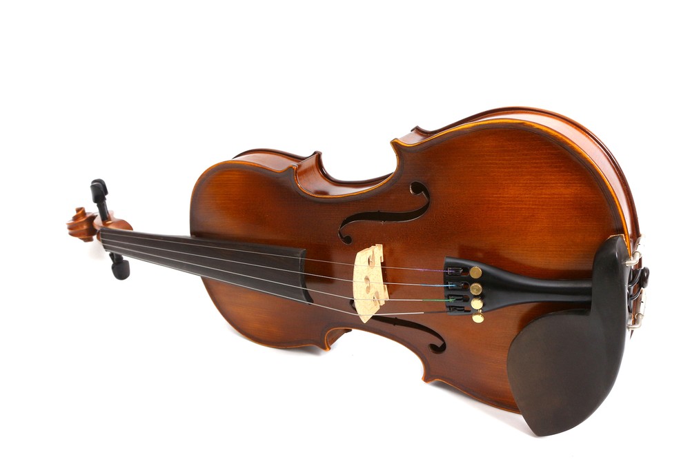 Violin 4/4 Size 4 String Acoustic Handmade Violin for Student Beginners Kit
