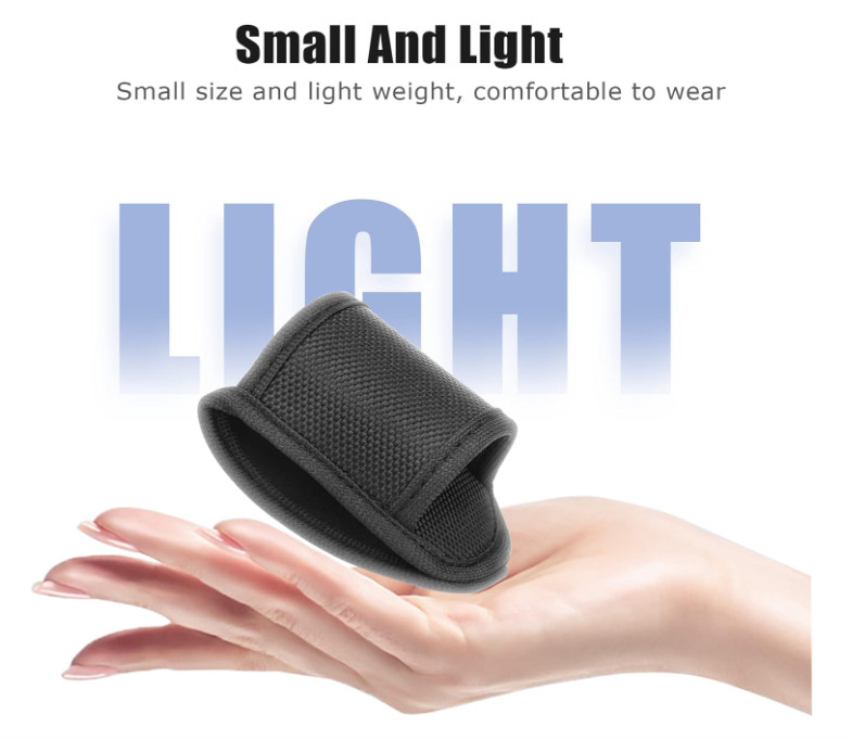 Flashlight Holster for Duty Belt, Open Top D Cell Compact Light Holder Case, Nyl