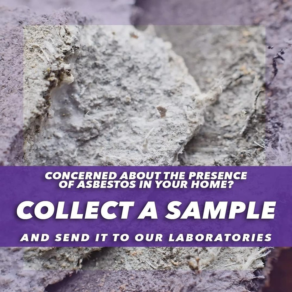 Easy-To-Use Asbestos Testing Kit: 2 Samples with Immediate Online Results