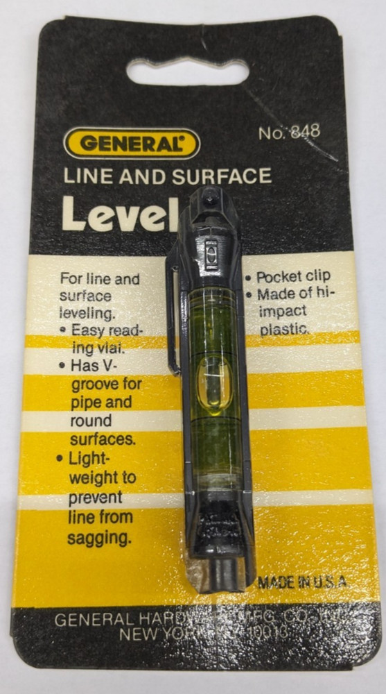 General Tools Line and Surface Level 848 USA