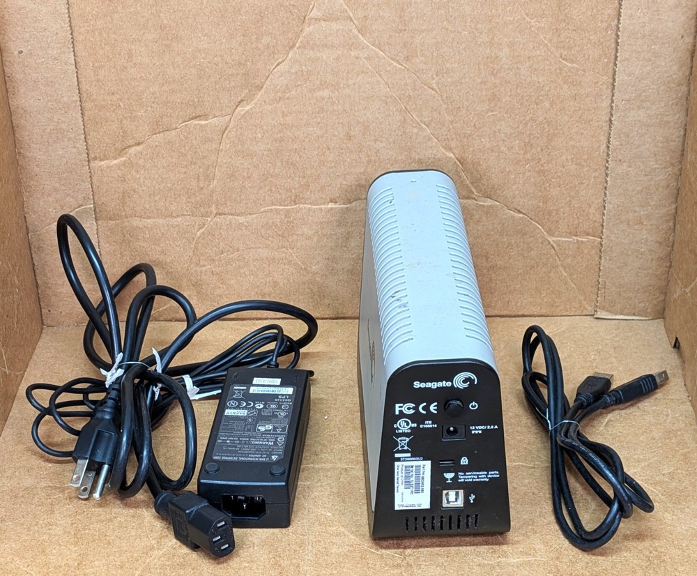 SEAGATE 9BD862-560 EXTERNAL HDD 160GB TESTED - FORMATTED