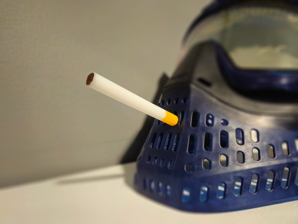 Paintball Prop Cigarette attachment (Designed for Flex Bottoms) Quantity of 2