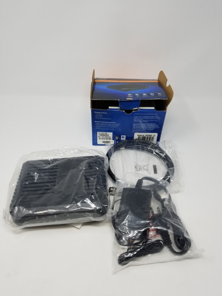 Cisco Linksys DPC3008 DOCSIS 3.0 Cable Modem - In Box Great Shape