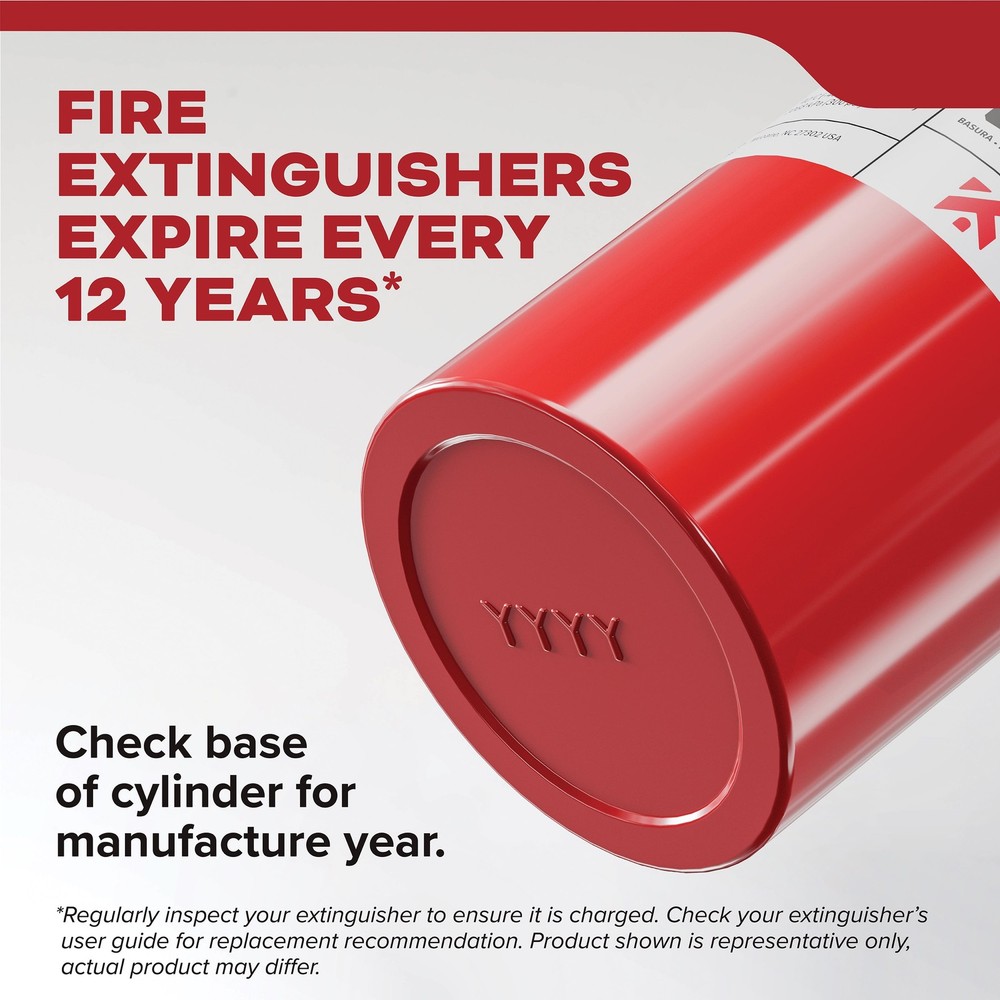 Kidde Basic Fire Extinguisher for Home, Residential 5BC