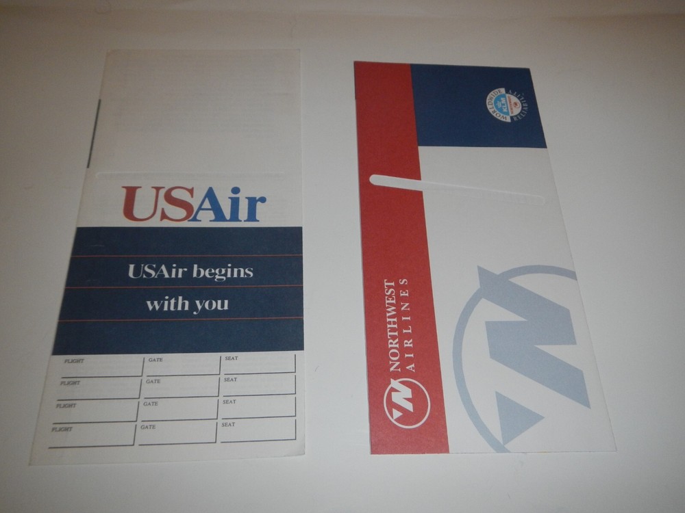 Nothwest and USAir Airline ticket holders