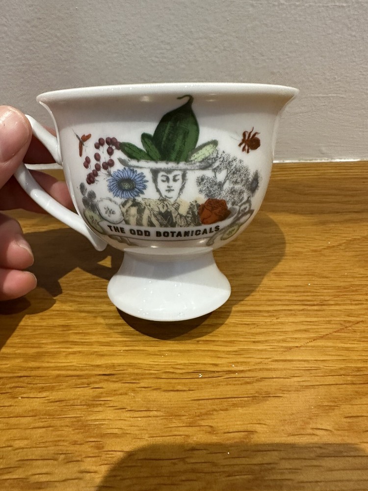 The odd botanicals small collectable tea cup