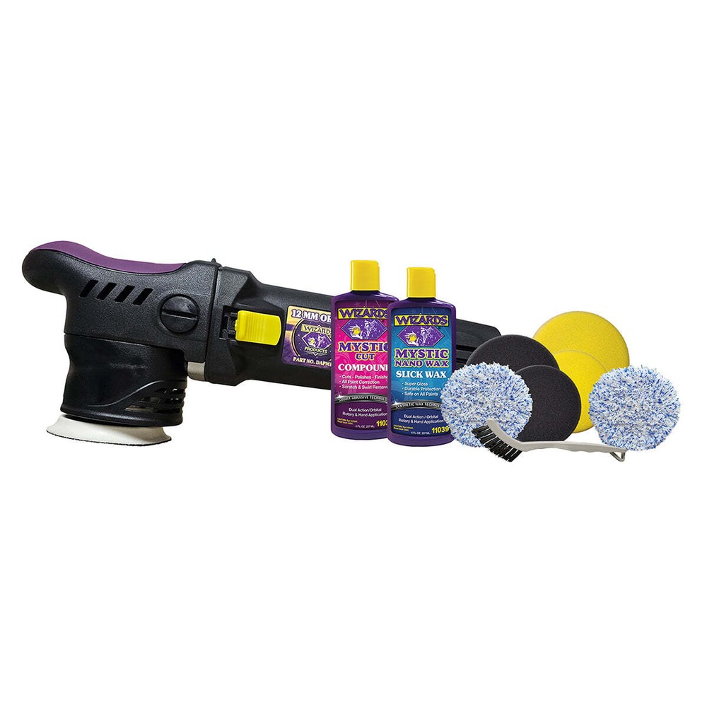 Wizards DA 12mm Big Throw Polisher with SSR Kit DAPM12KIT