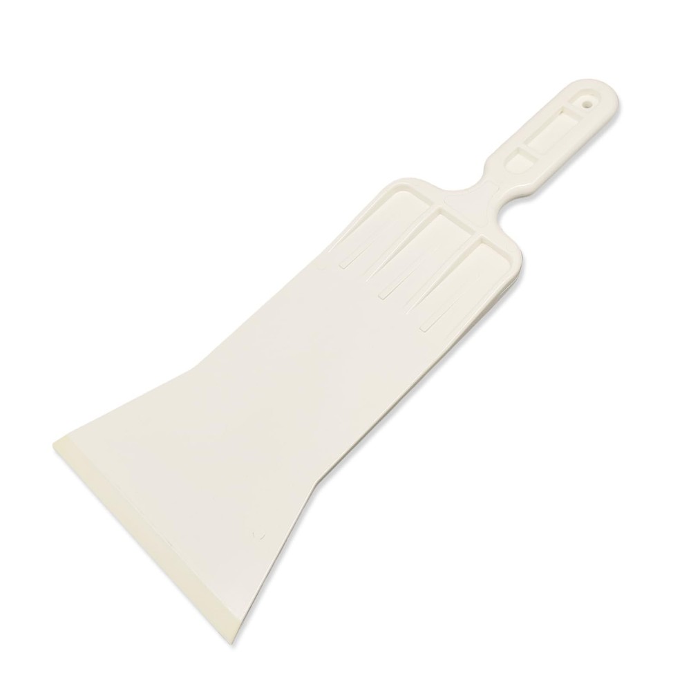 GWEITOOL Window Tint Tools Plastic Squeegee Long Handle Large, White