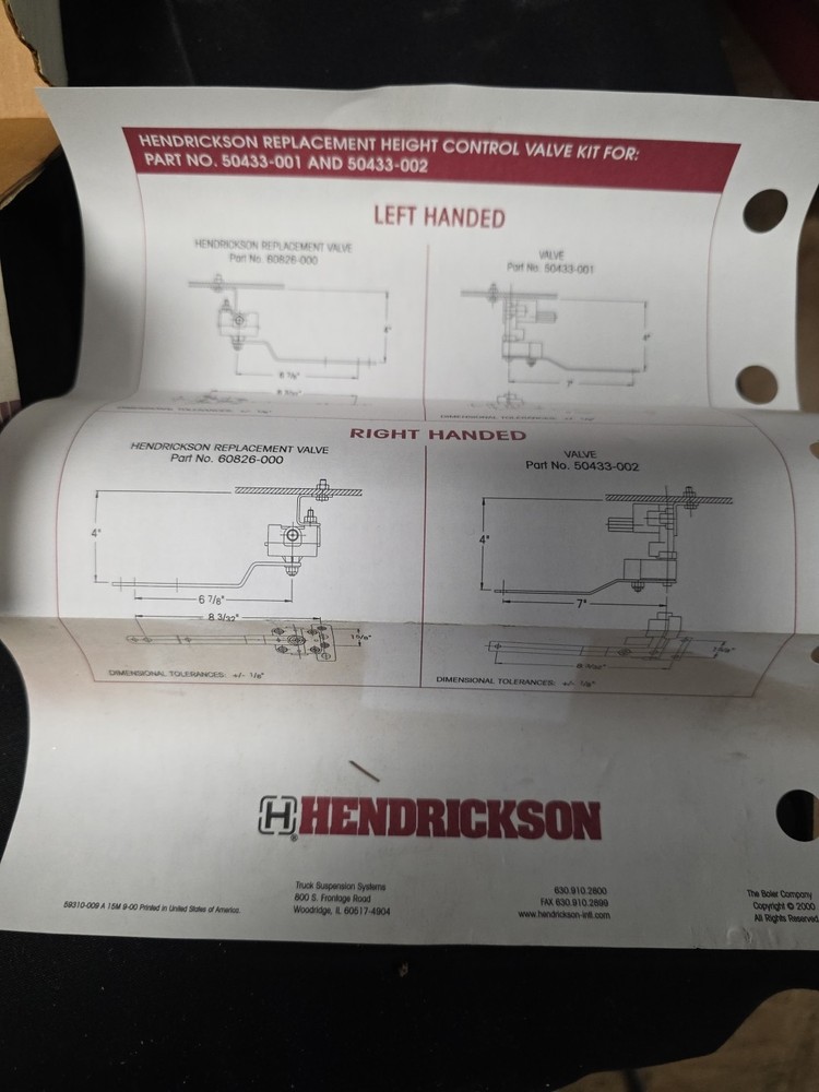 Meritor R3011494 Leveling Valve