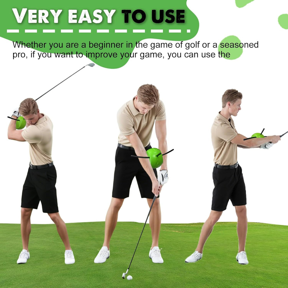 the Connector Golf Training Aid, Swing Trainer for Posture Correction Practice,