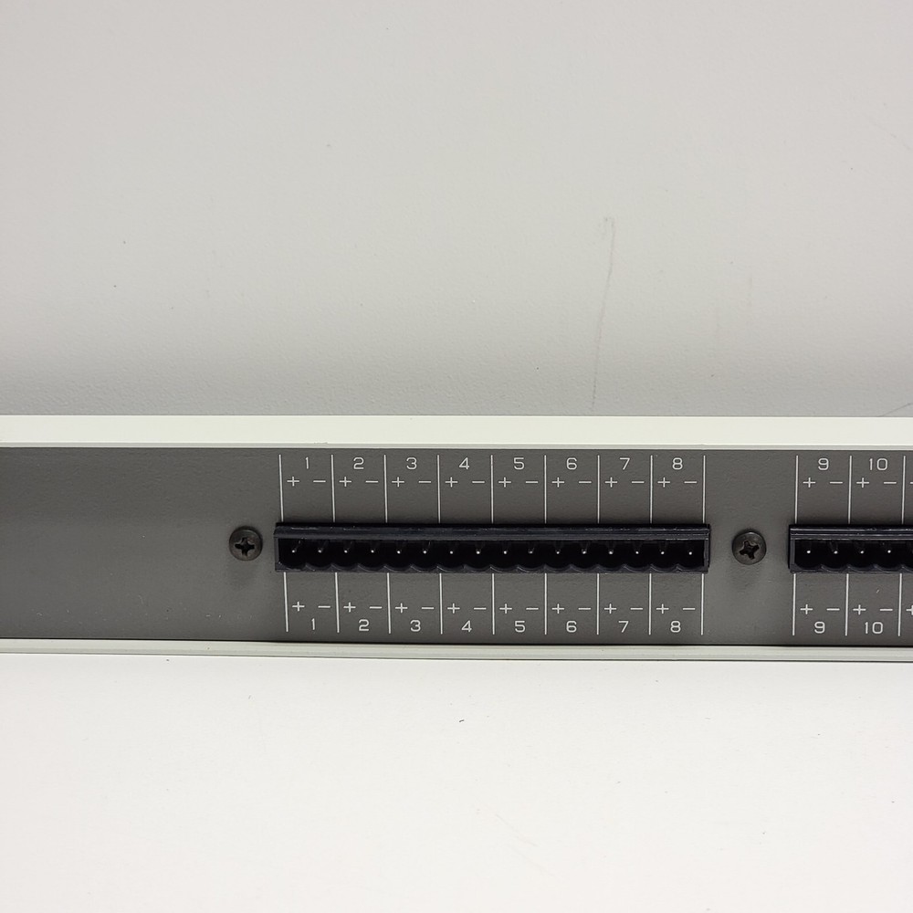 Burk Technology Wiring Interface Site Controller I/O Rack Mount Connection Panel