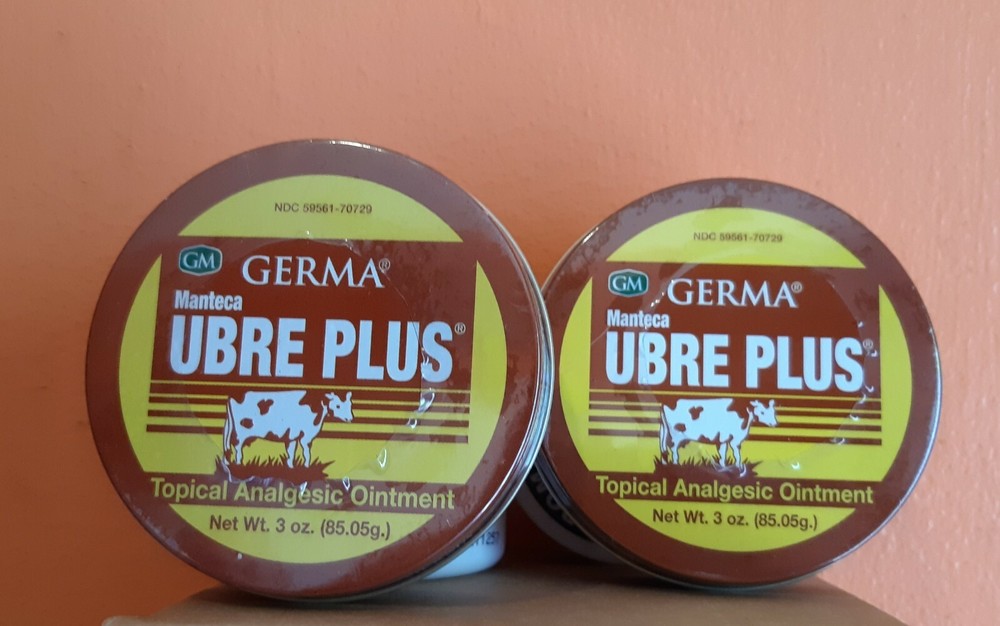 Germa Manteca Ubre Plus Ointment 3 Oz.(2 Pack).