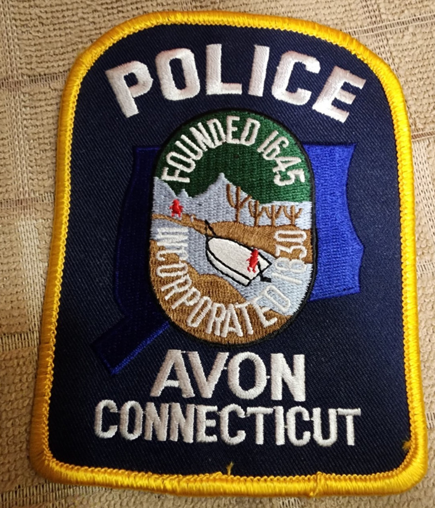 CT Avon Connecticut Police Department Patch