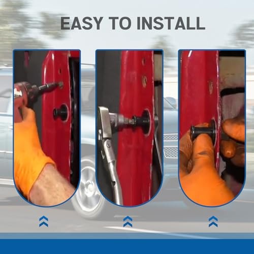 38427 Tailgate Striker Bolt Compatible with GMC Chevy Silverado 1500 4 Pieces
