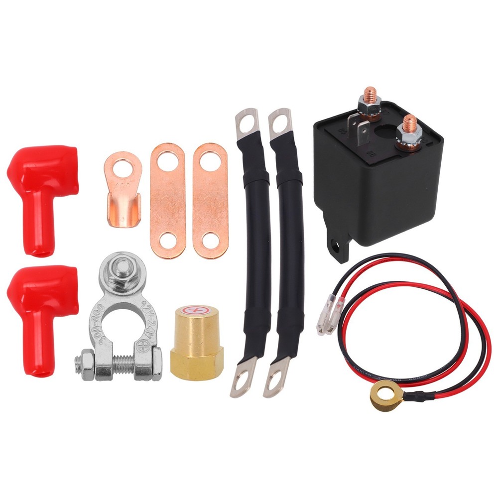 Multi Use Remote Control Relay for Vehicle Battery Disconnection at 200A