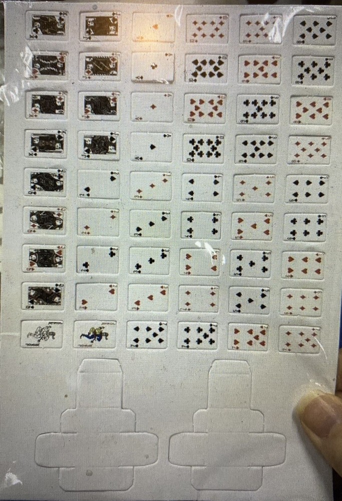 Miniature Decks (2) boxes (1) Playing Cards